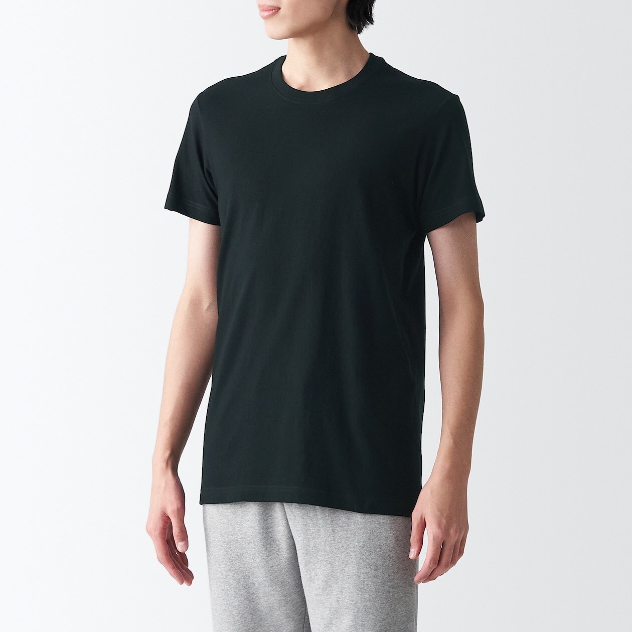 Mens crew neck t shirt deals