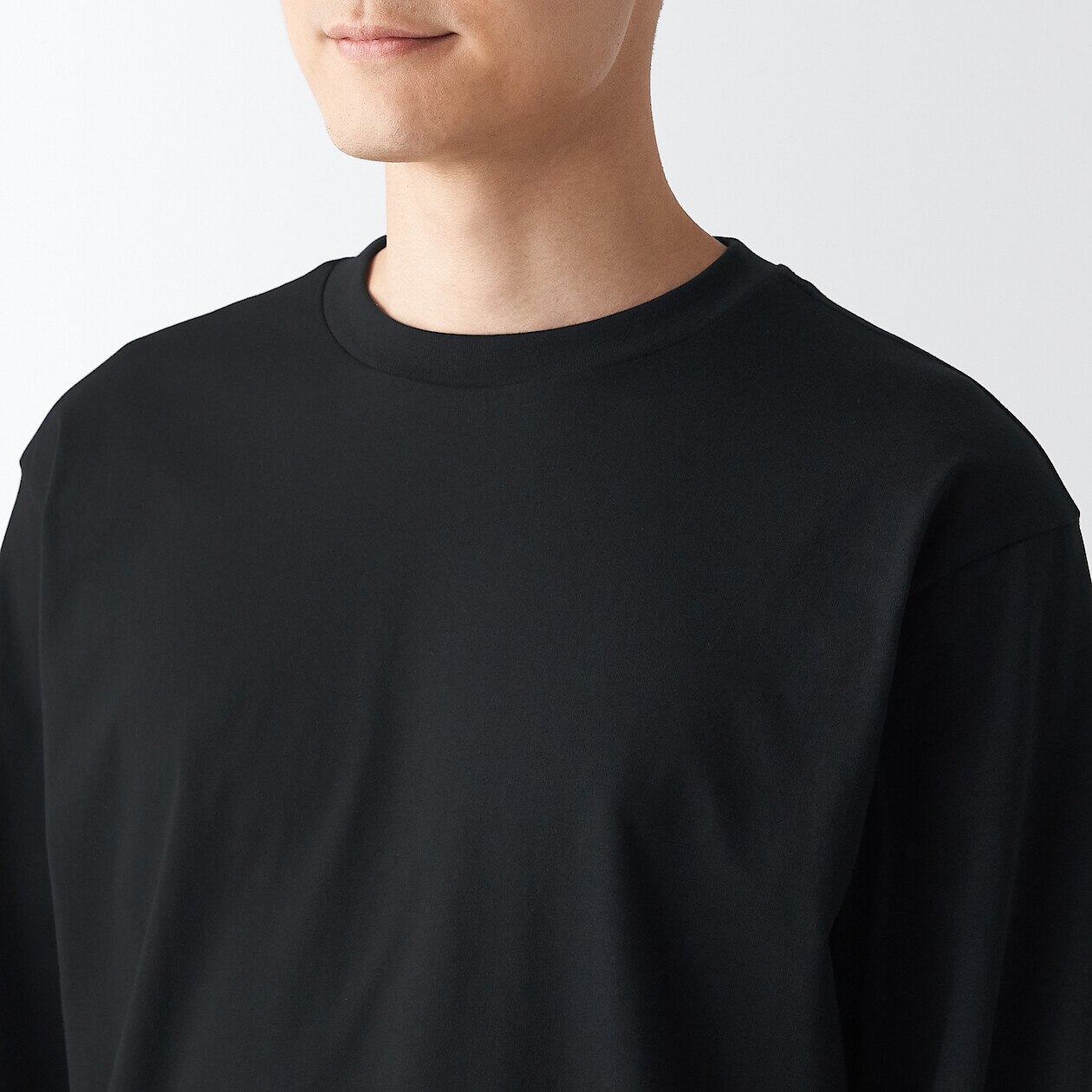 Shop Jersey Long Sleeve T Shirt online Muji UAE