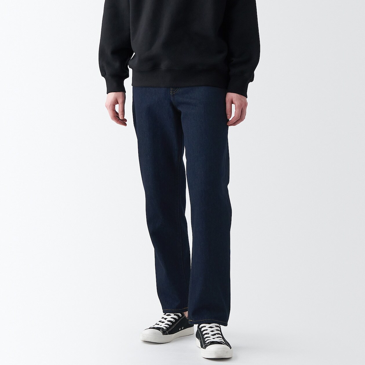 Shop Denim Regular Fit Pants Inseam, L 76 cm online