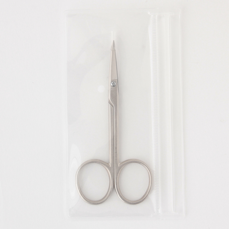 Shop Steel Cut Scissors with Case for Eyebrows L 90 mm online