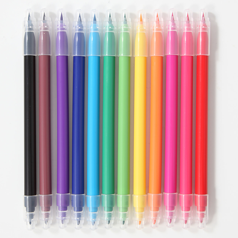 Shop Water based Brush Pen Set 12 Colors Multicolor online