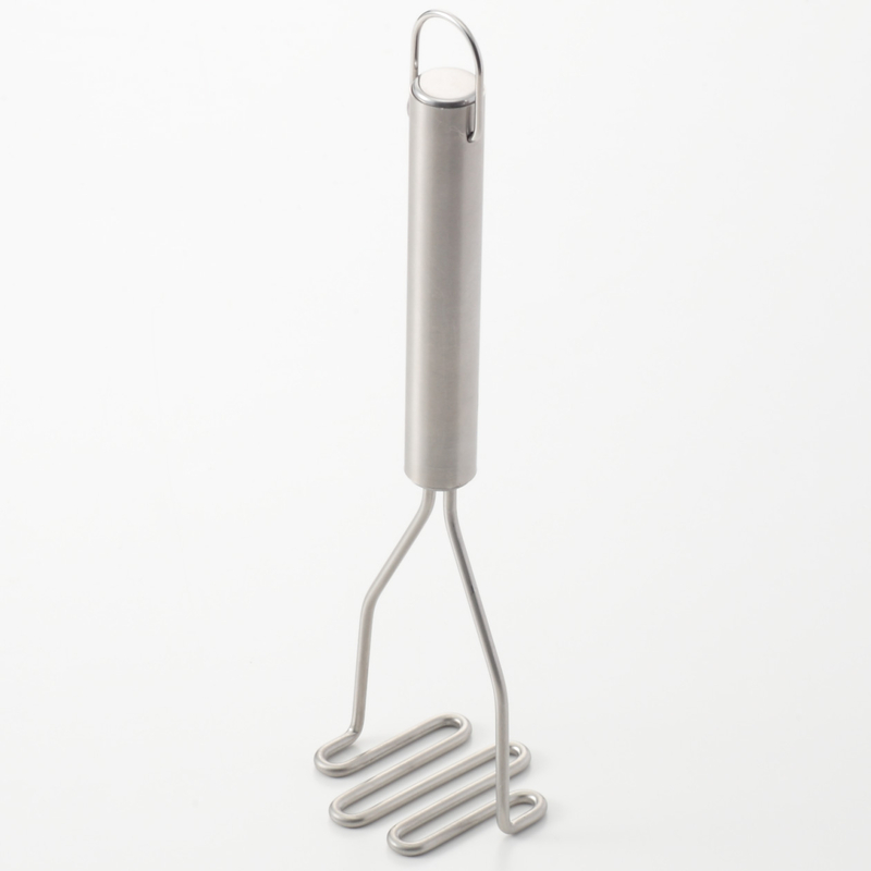 Masher steel top