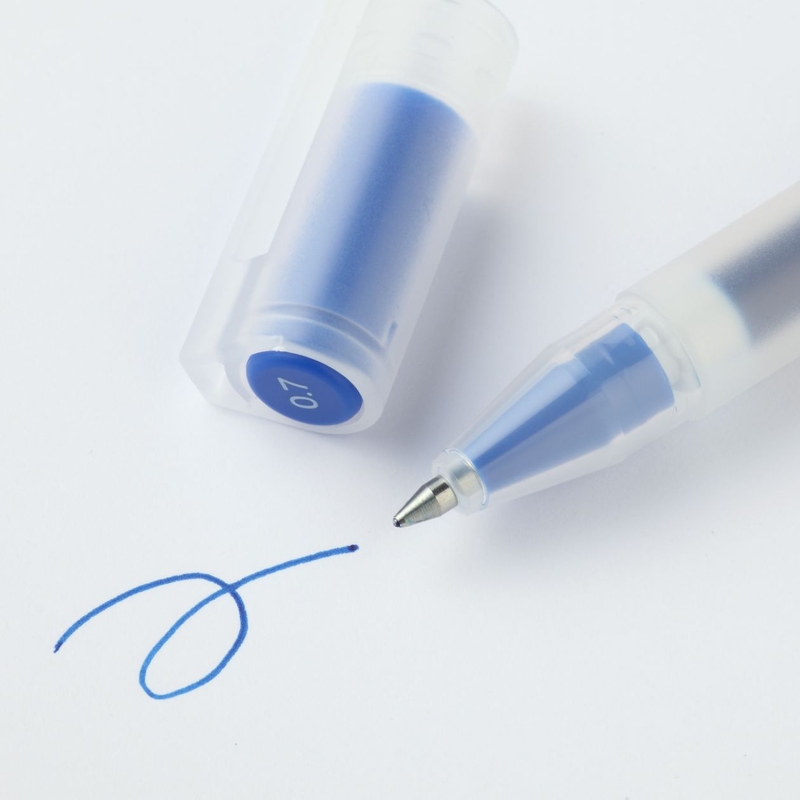 Muji gel sales pens
