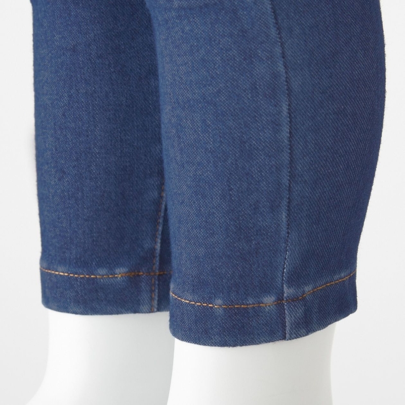 Shop Easy to Move Denim Leggings Pants for Baby online Muji UAE