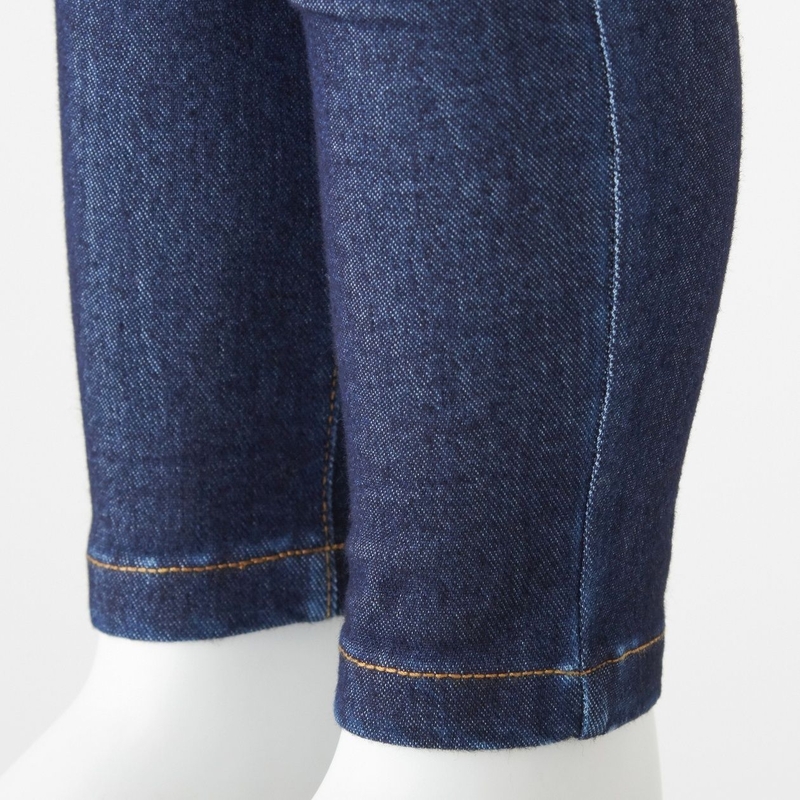 Shop Easy to Move Denim Leggings Pants for Baby online Muji UAE