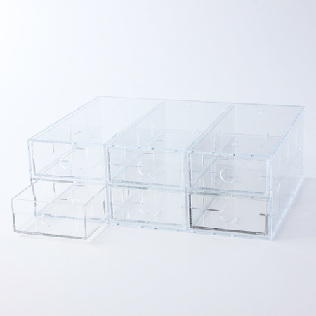 Muji acrylic shoe box top