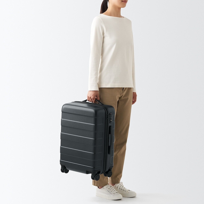 Carry on best sale luggage muji