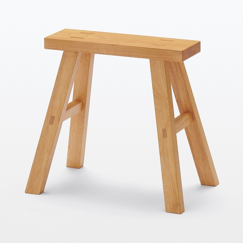 Short on sale wooden bench