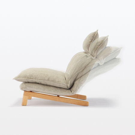 Muji chair online cushion