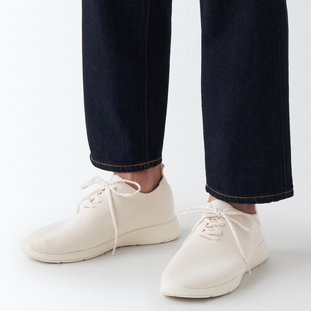 Muji leather sneakers discount