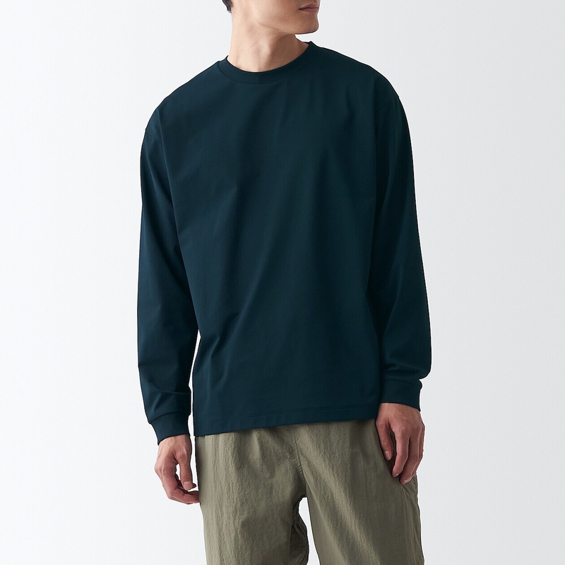 Shop Uv Protection Quick Dry Long Sleeve T Shirt online Muji UAE