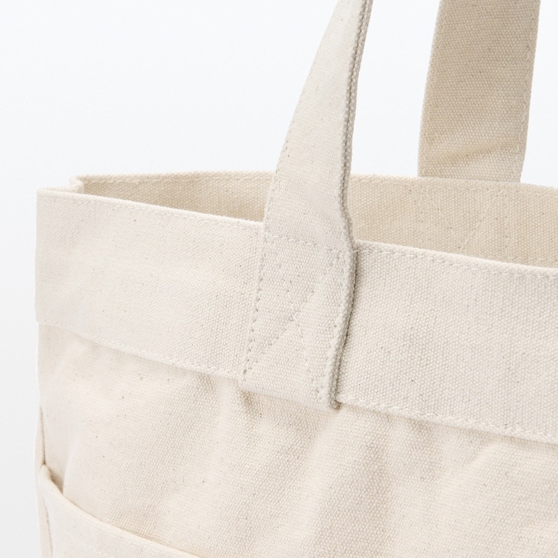 Canvas Wide Tote Bag