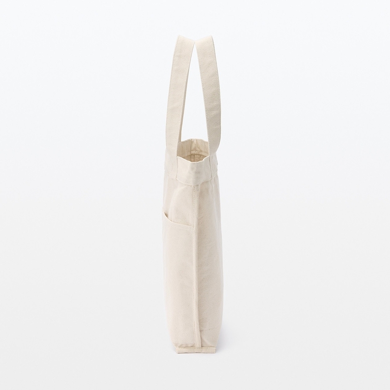 Muji store tote bags