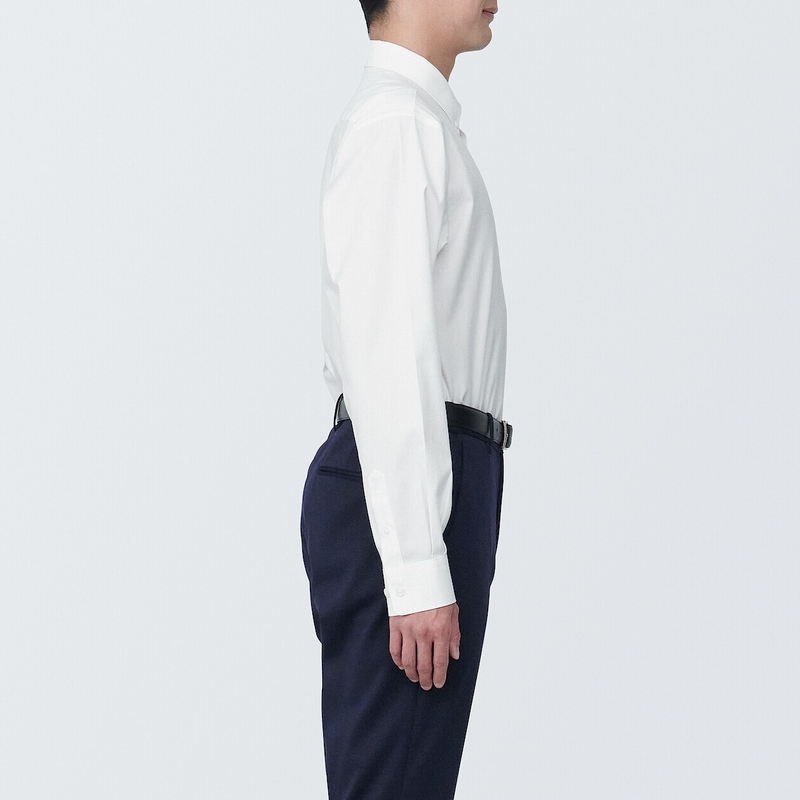 Non collared dress shirt 2025