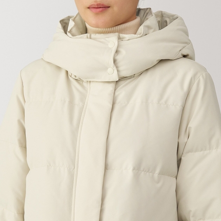 Muji hooded coat discount
