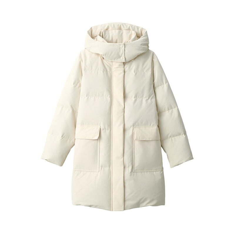 Muji down coat outlet